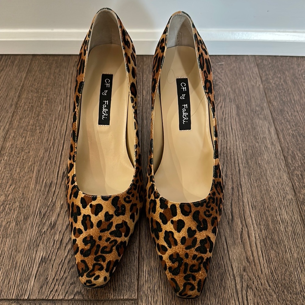 Leopard Print Heels